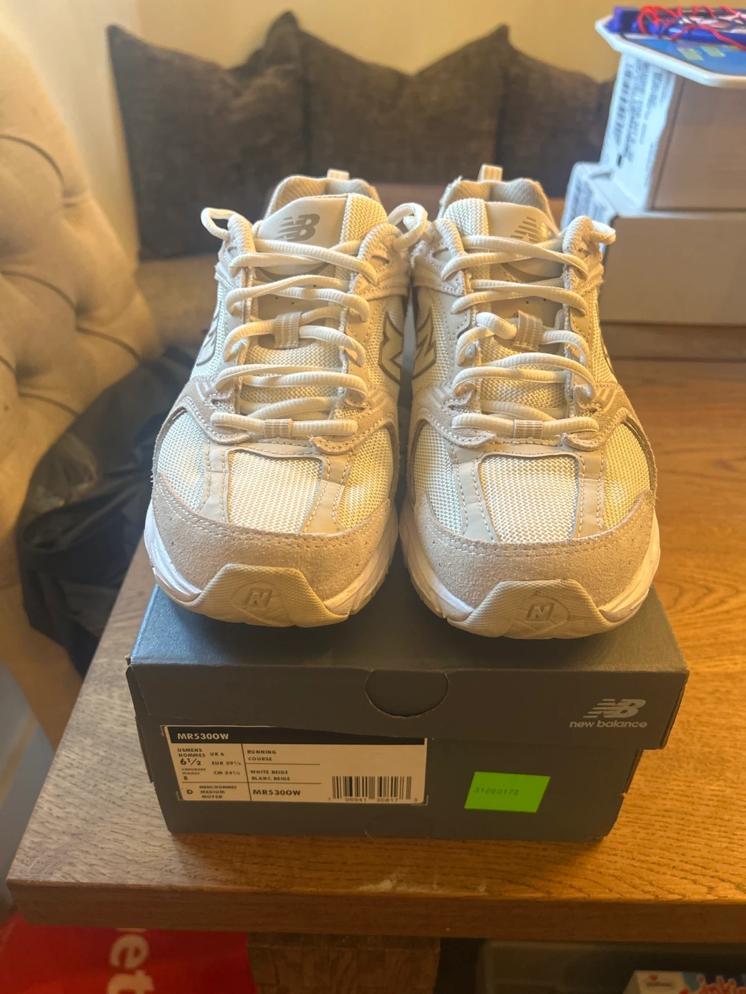 New Balance 530 Running Shoes White Beige