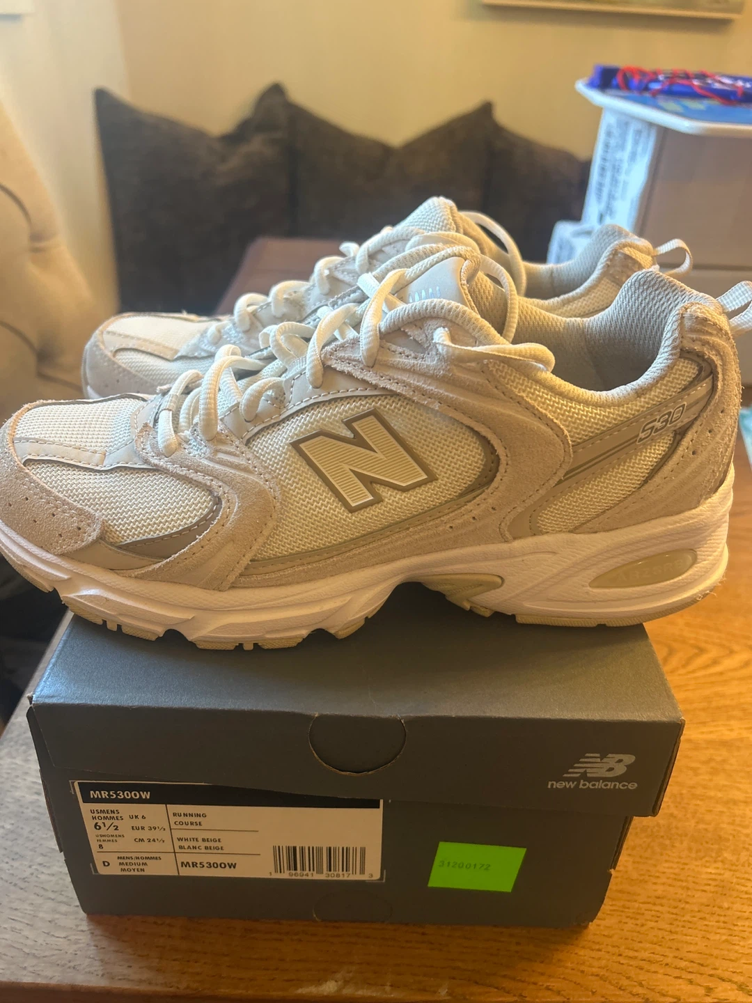 New Balance 530 Running Shoes White Beige - photo 3