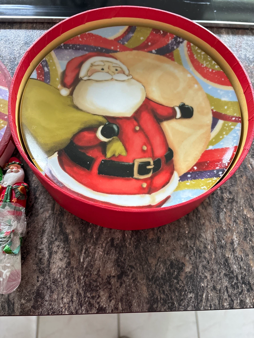 Santa Claus Appetizer Plates - Set of 4 - photo 2