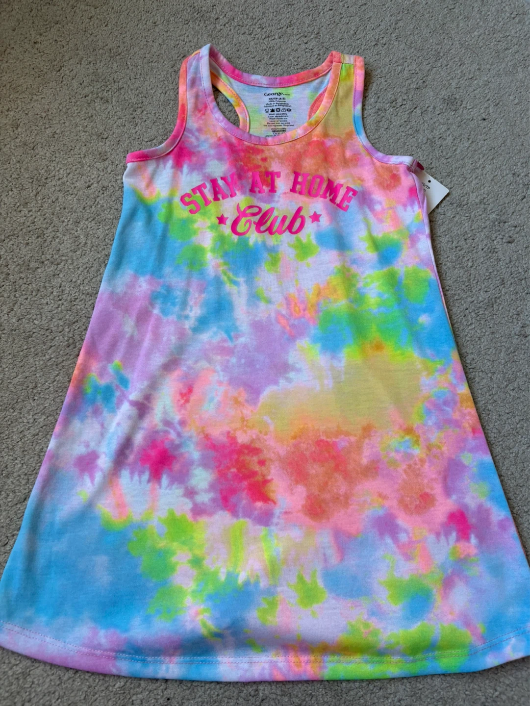 George Tie-Dye sun Dress XS (4-5)