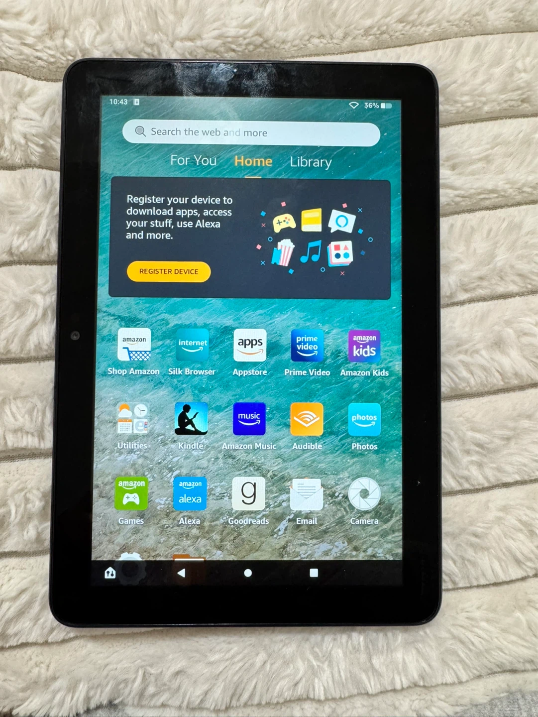 Amazon Fire HD 10 Kids Tablet with Pink Case