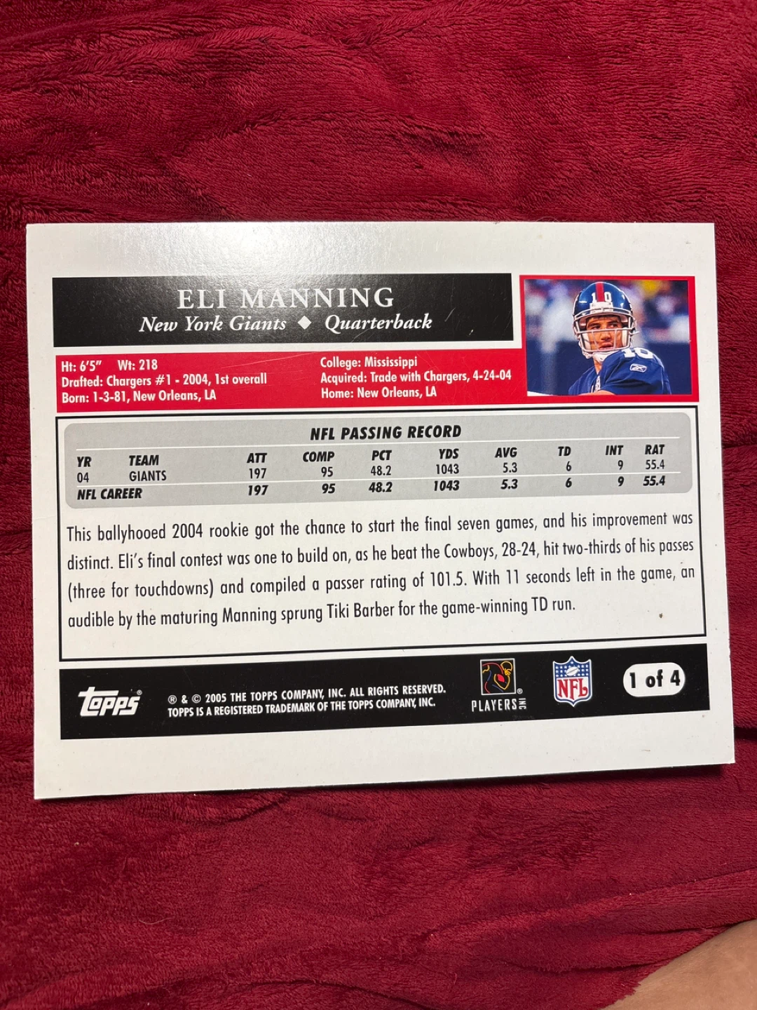 Topps Football Trading Cards - photo 2