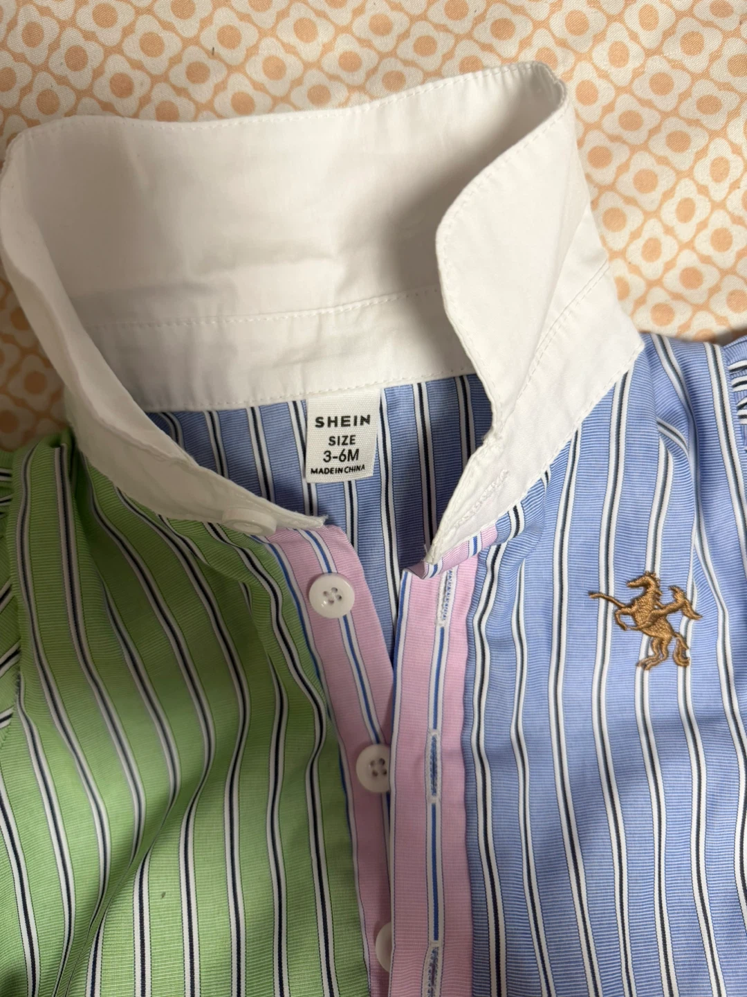 Baby Girls Striped Romper Dress - photo 2