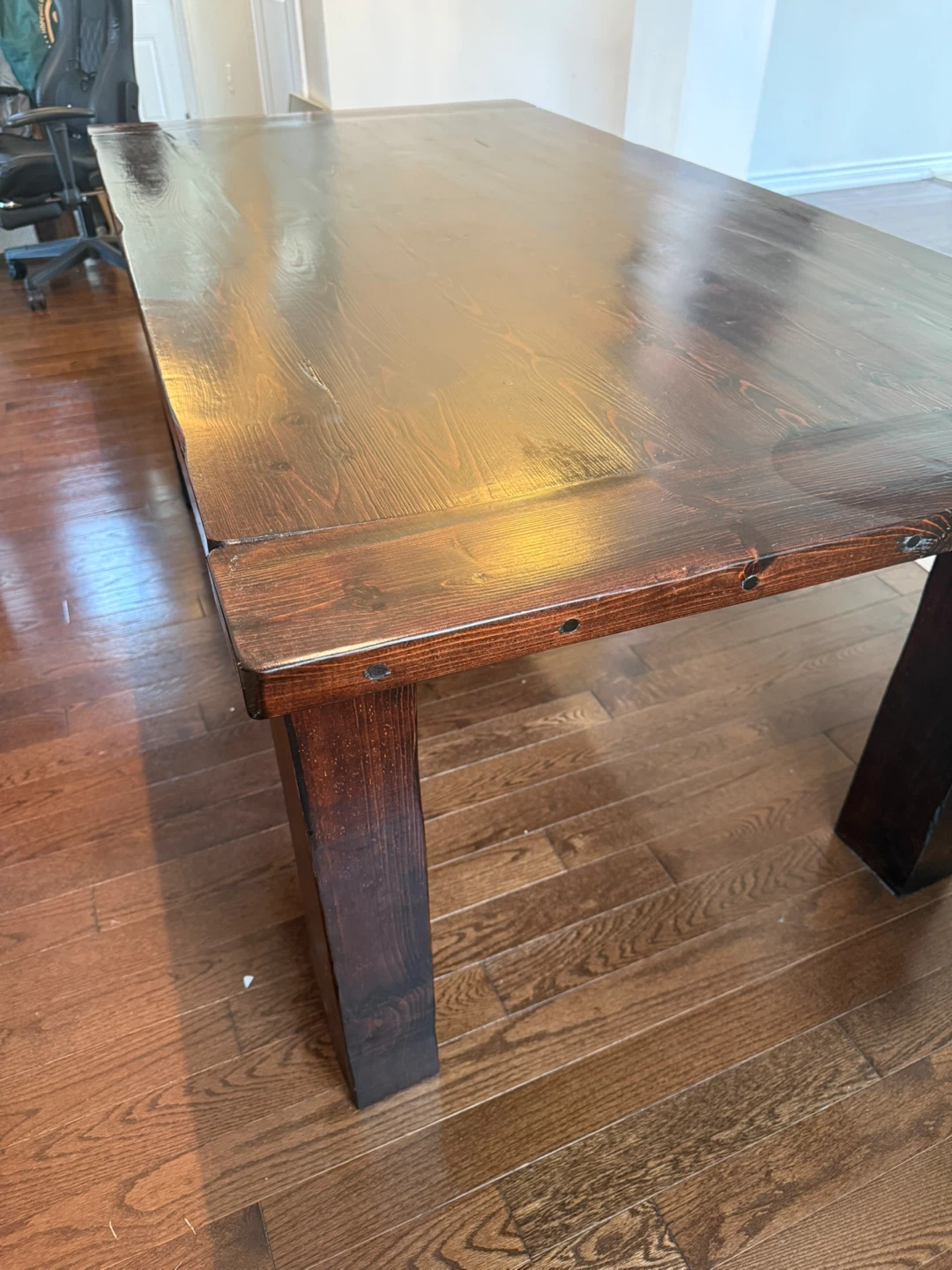 Solid Wood Dining Table - photo 3