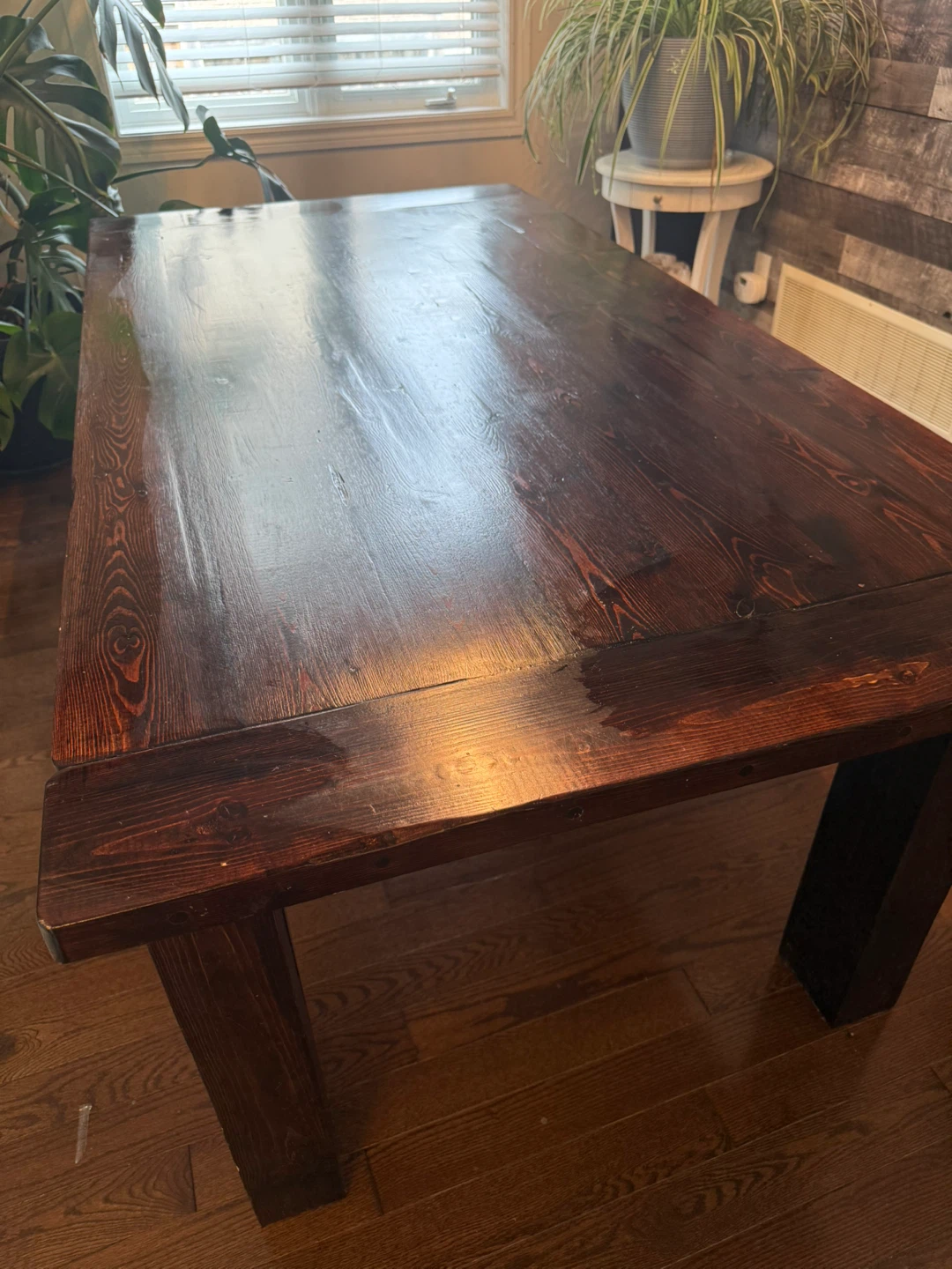 Solid Wood Dining Table - photo 2