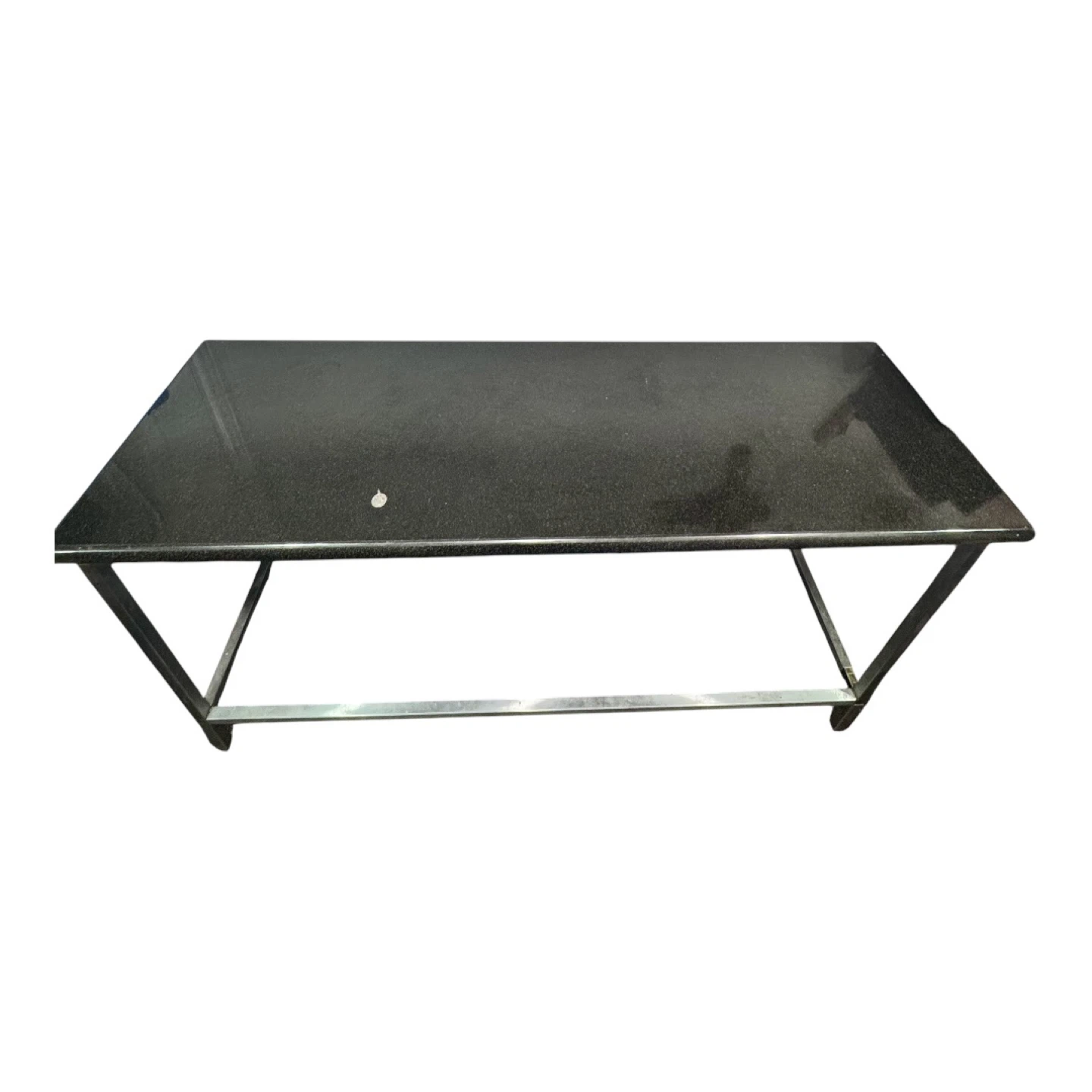Removable Black Granite Top/ Marble  Table - photo 2
