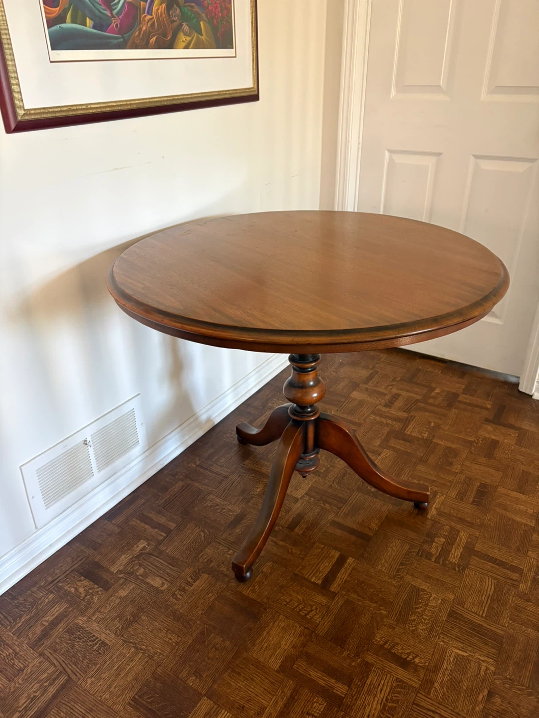 Round Pedestal Dining Table - 36" Diameter - photo 3