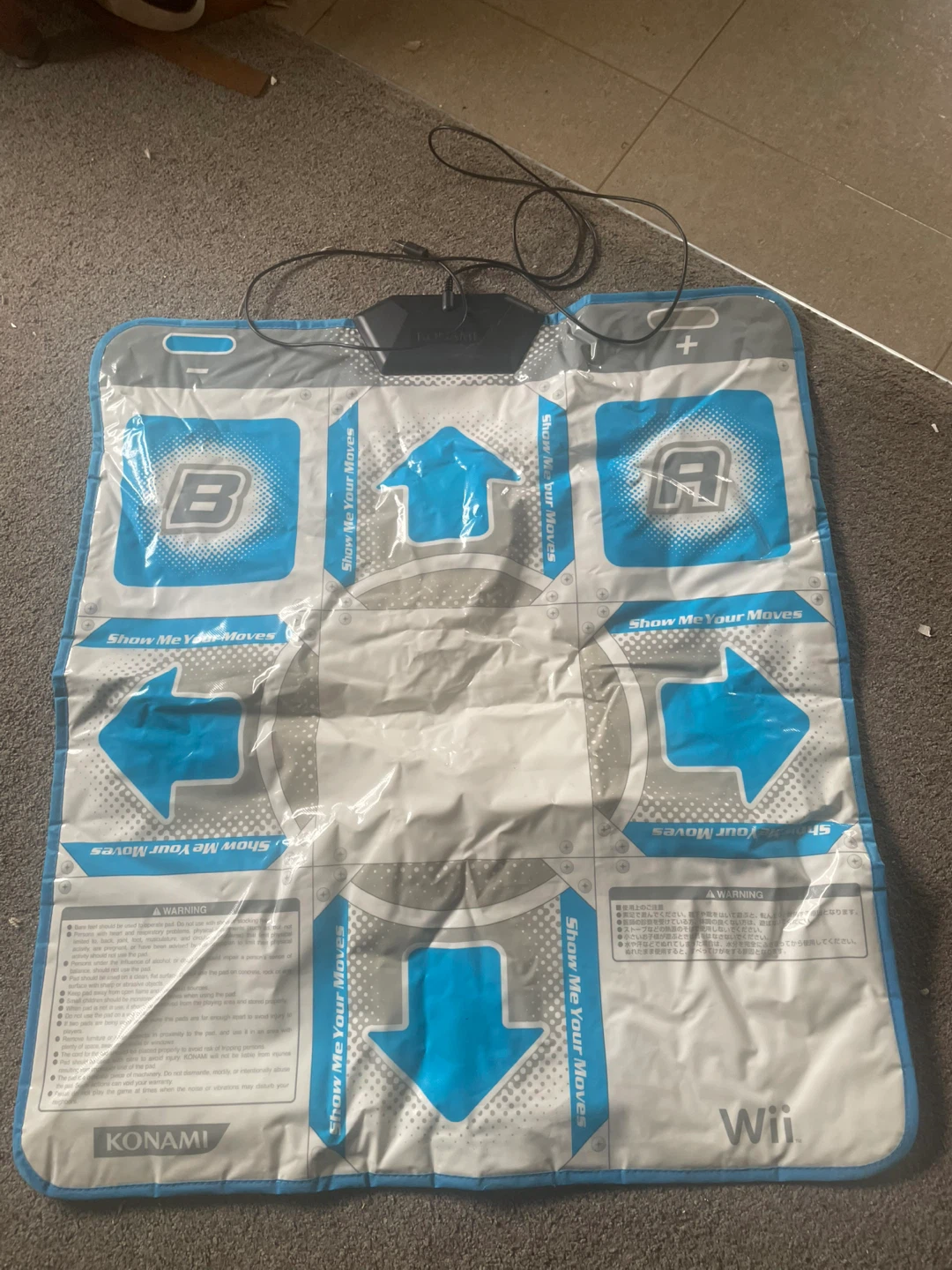 Wii Dance Mat "Show Me Your Moves"