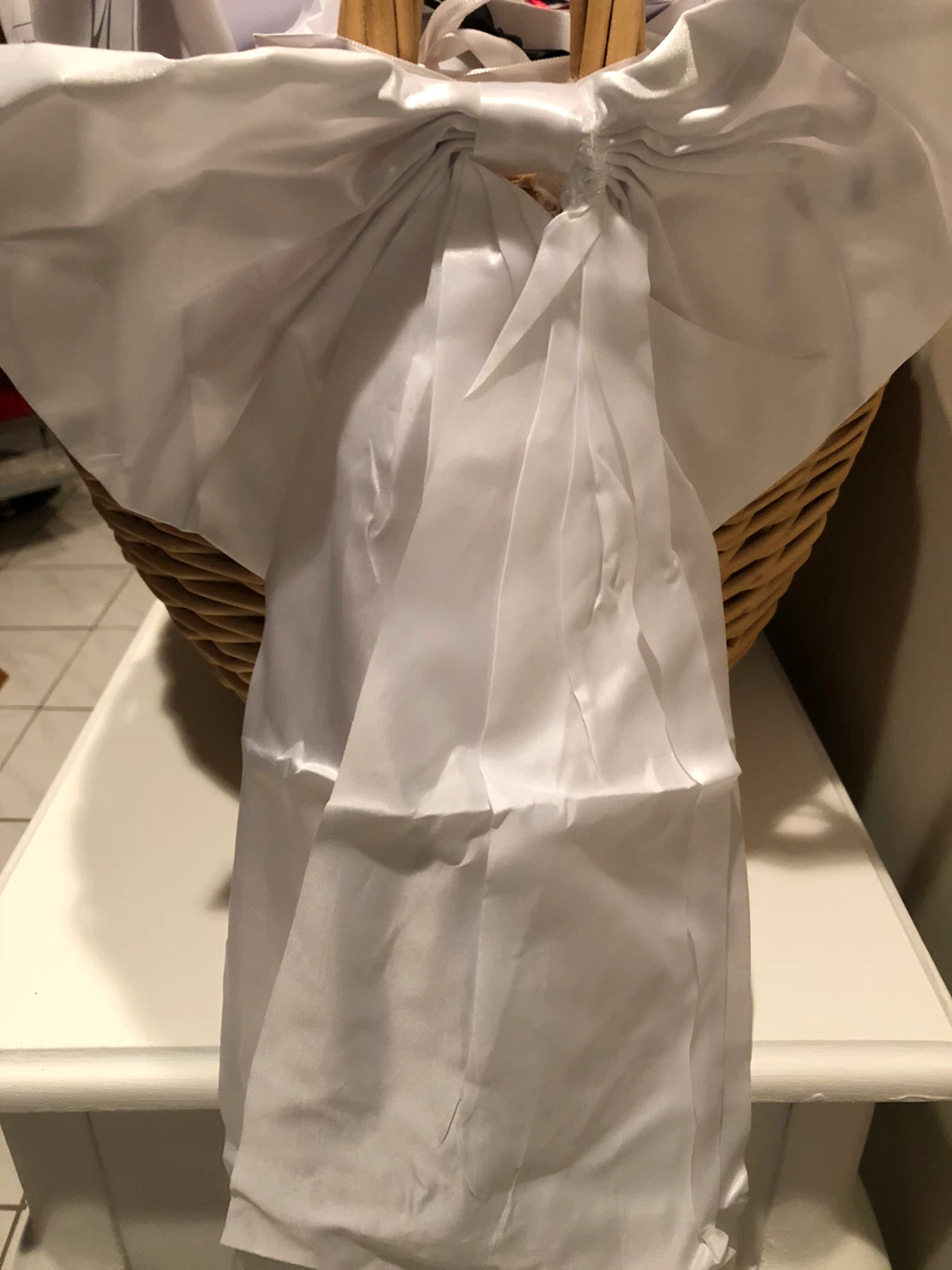 White Bows Large Set of 12