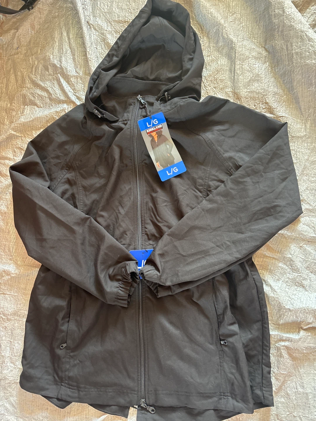 Kirkland Ladies Hooded Anorak Jacket L/G