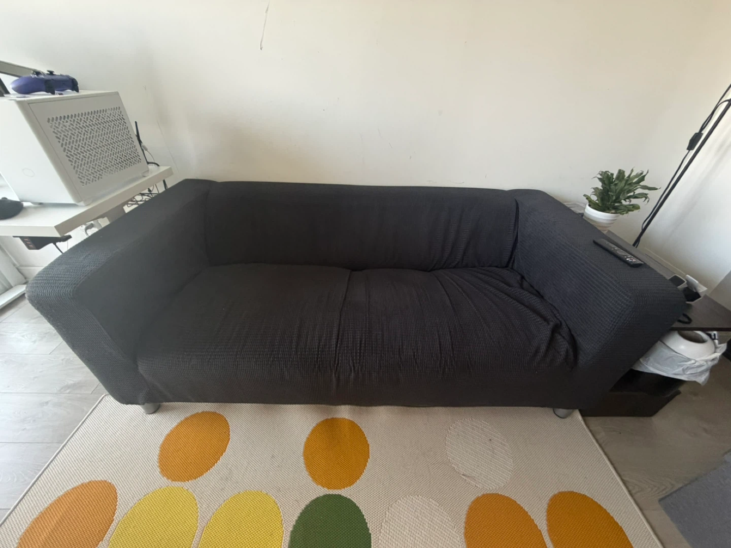 Dark Grey Sofa (IKEA Klippan)