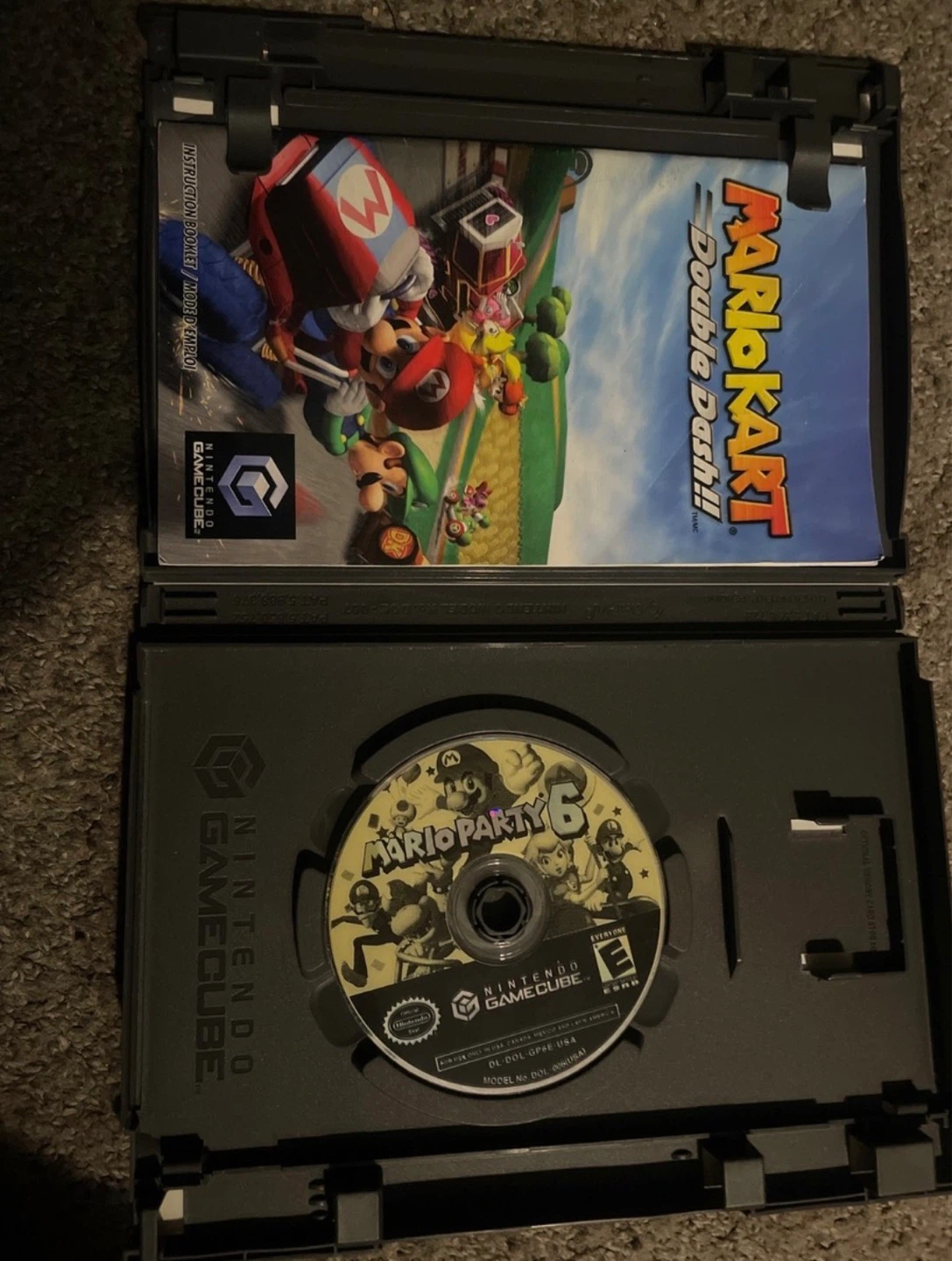 Nintendo GameCube Mario Kart Double Dash!! Game Disc and Case - photo 3