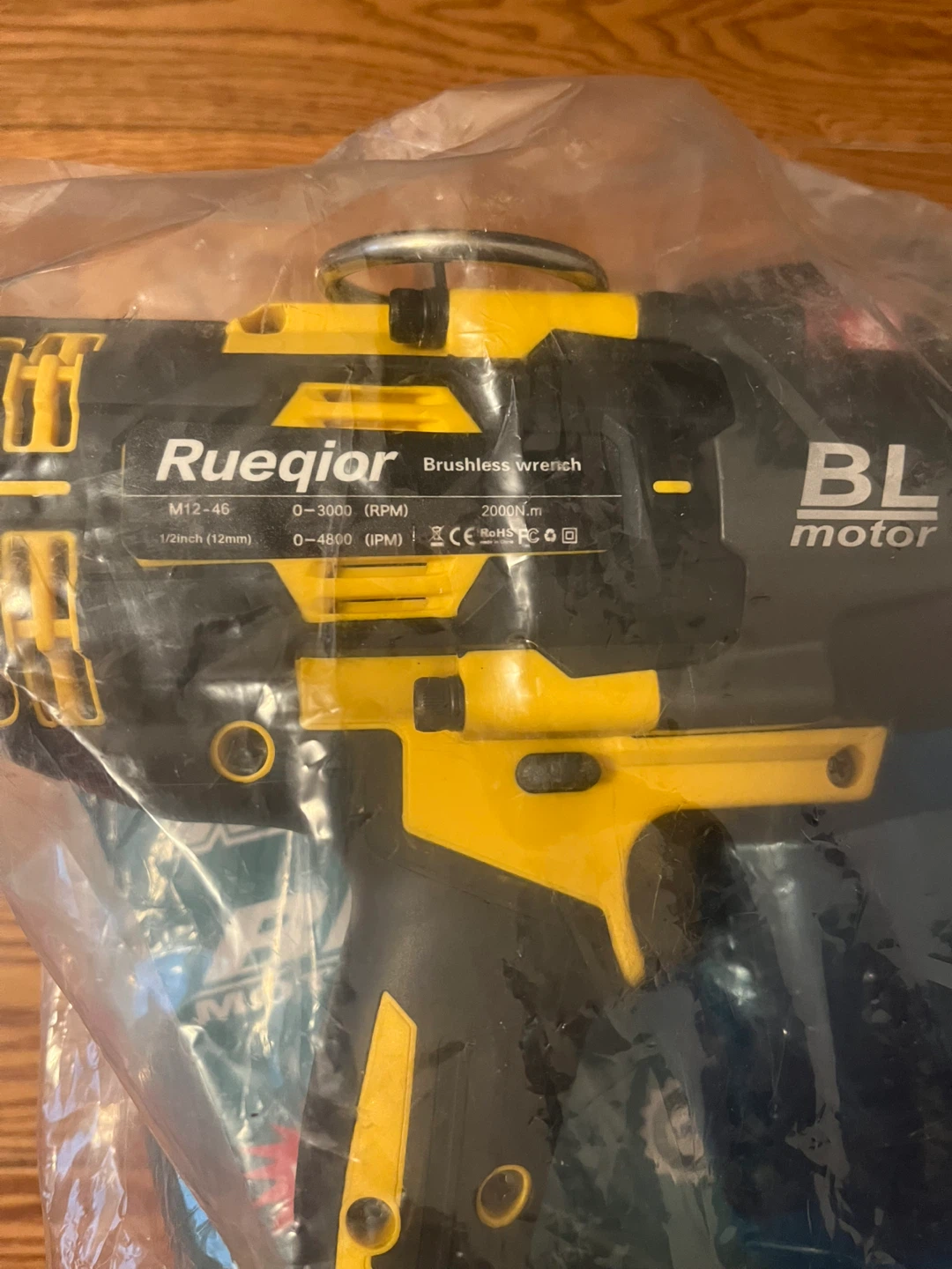 Rueqior M12-45 Brushless Wrench with BL Motor - photo 3