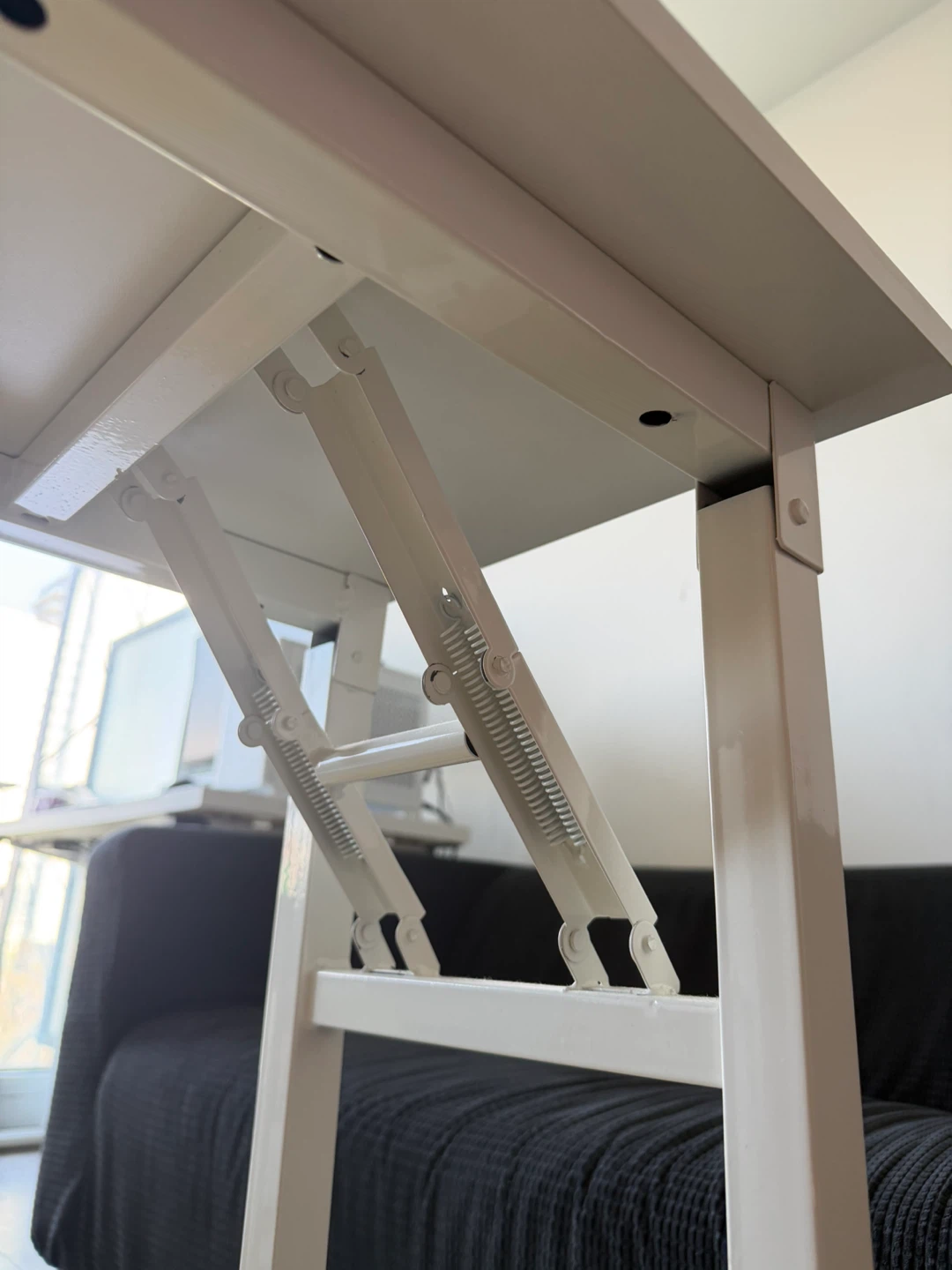 White Folding Table - photo 2
