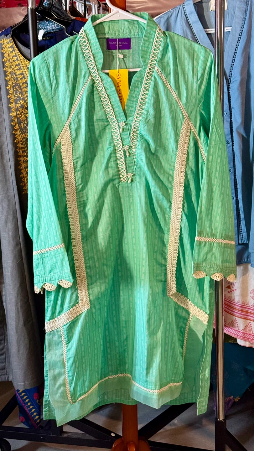 Sana Safinaz Green Kurti
