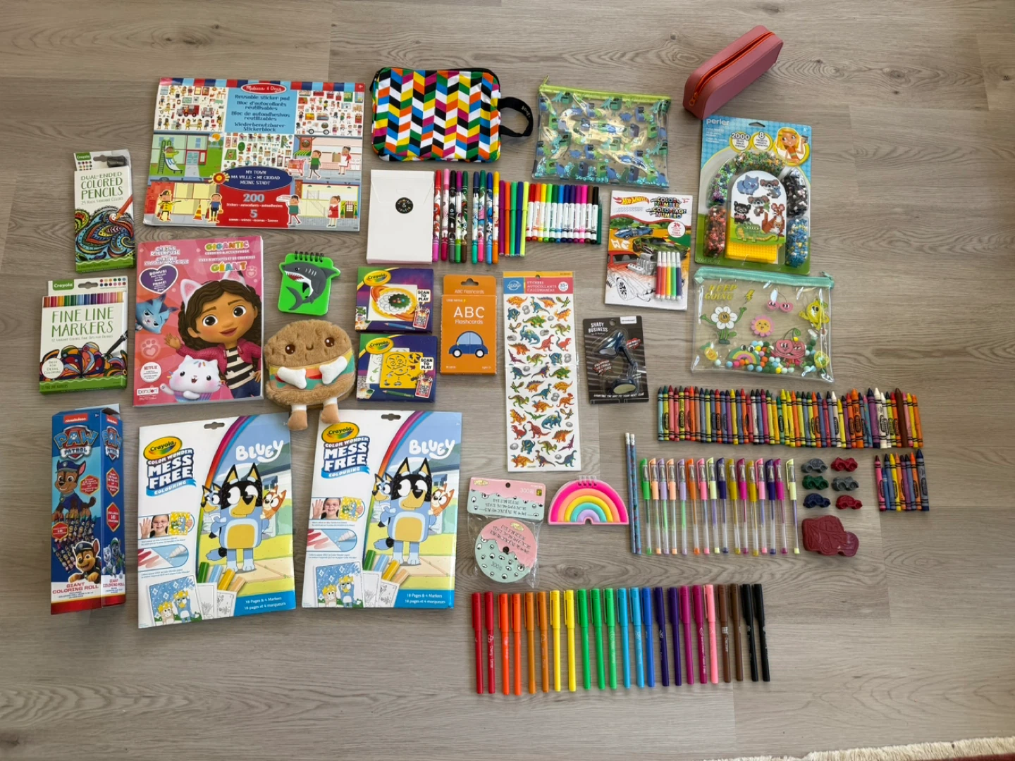 Bundle of art/colouring supplies and activities