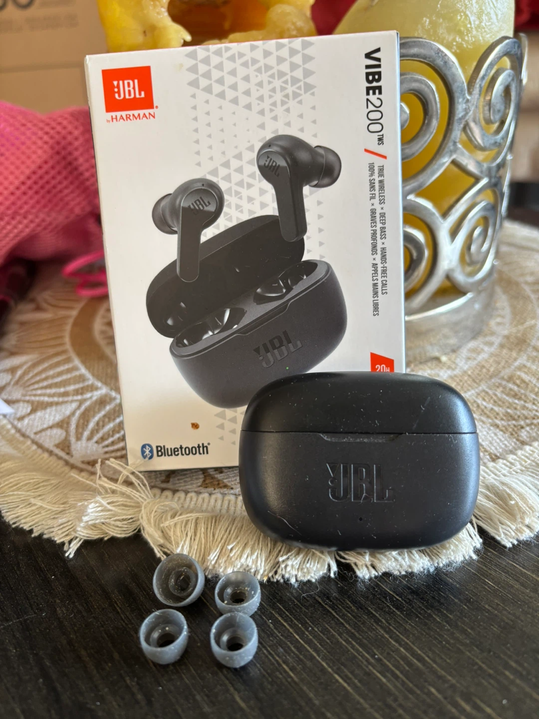 JBL Vibe 200 Wireless Earbuds with Charging Case