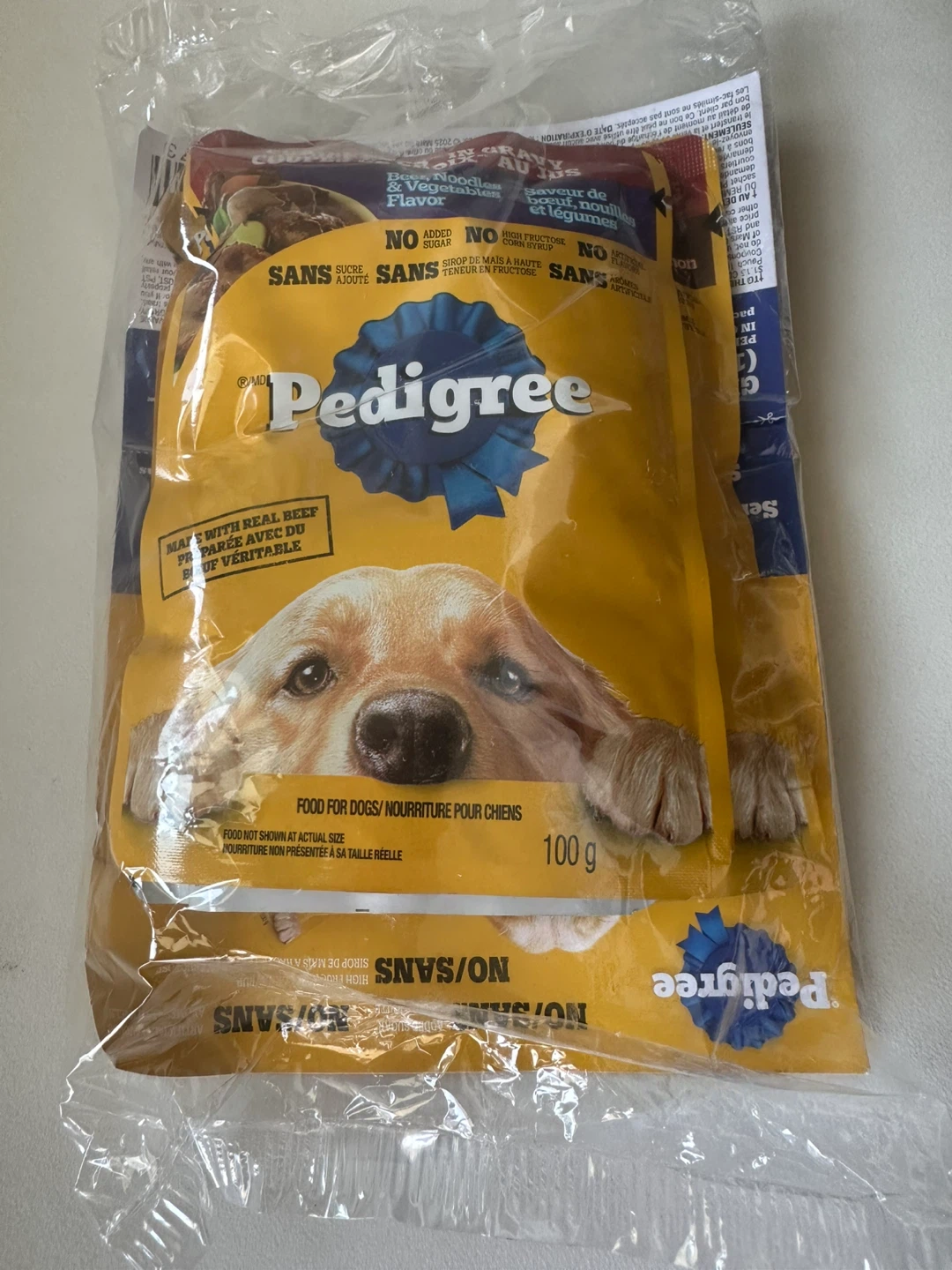 3 Pedigree Food for Dogs - 100g