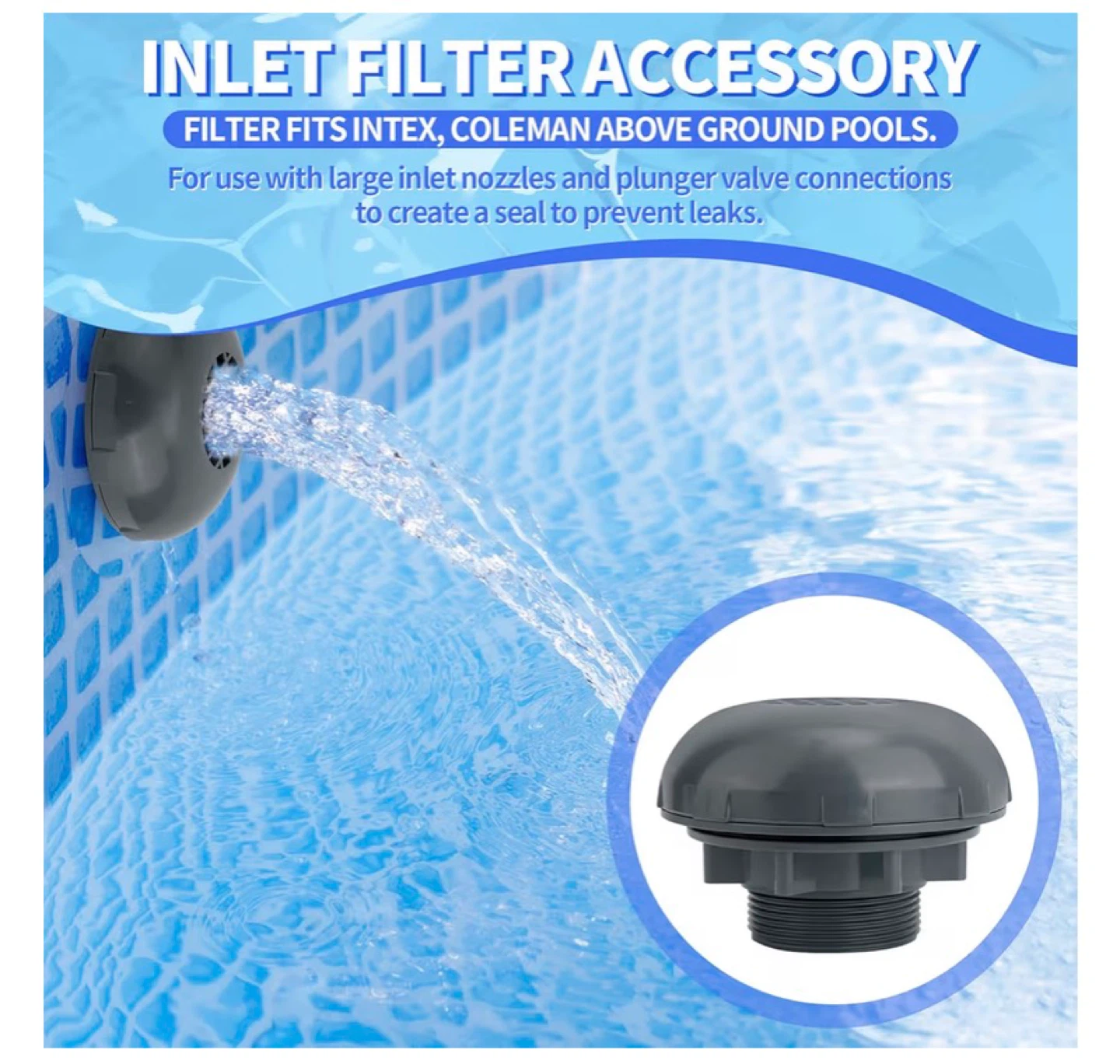 Gosknor Pool Inlet Valve Strainer - photo 3