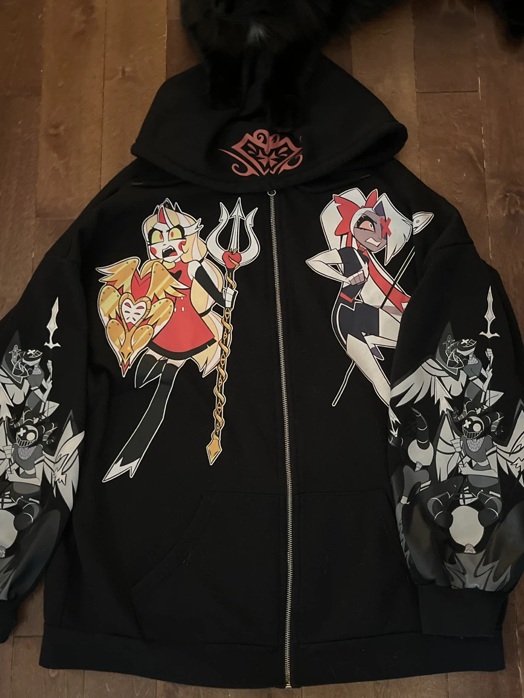 Hazbin Hotel Large Hoodie - photo 2