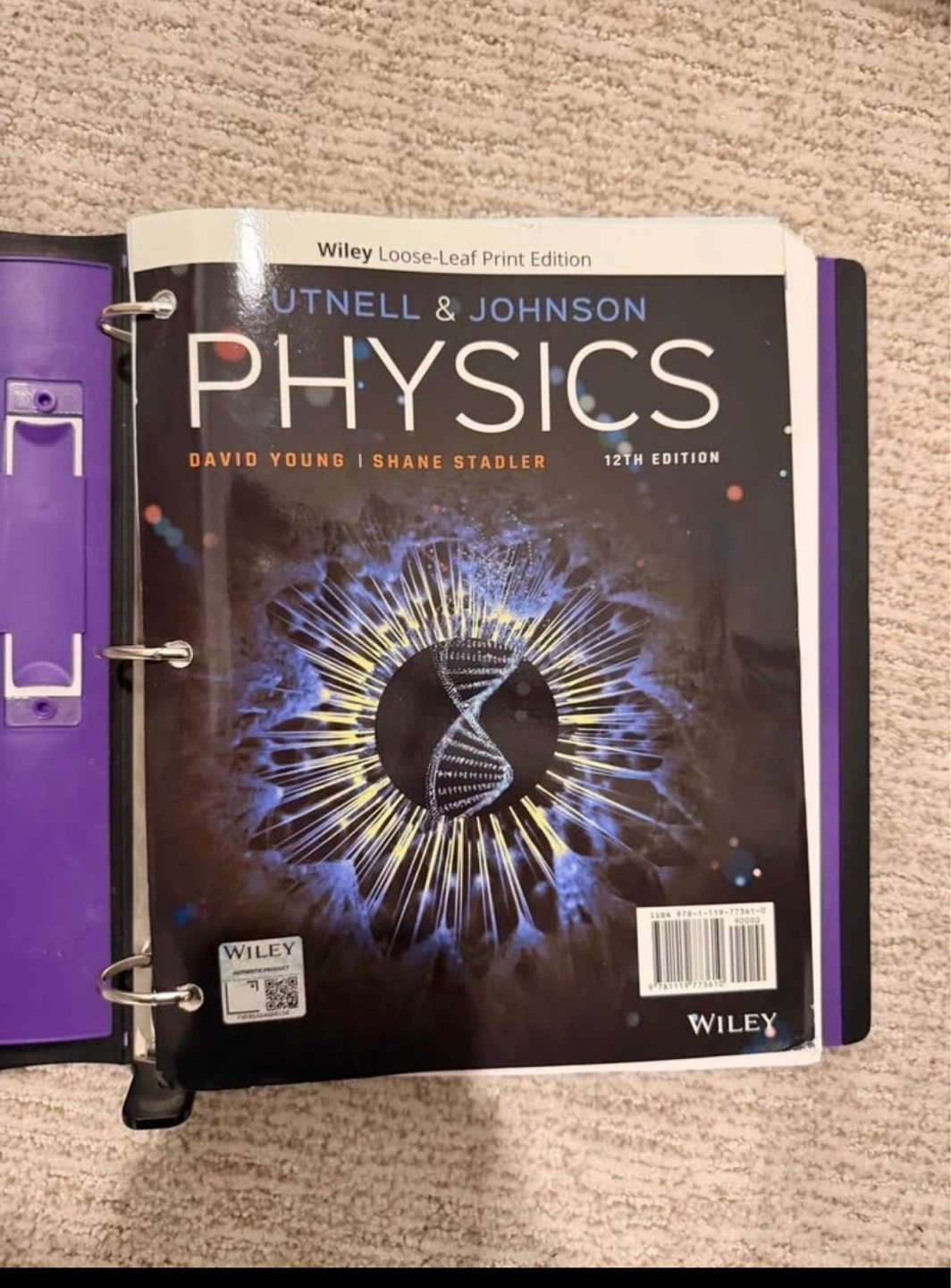 Wiley Physics 12th Edition Loose-Leaf Print Edition