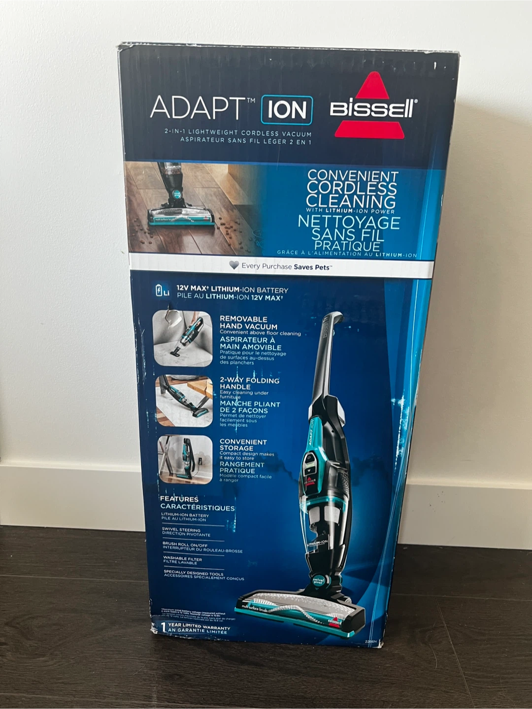BISSELL Adapt Ion 2-in-1 Lightweight Cordless Vacuum - photo 5