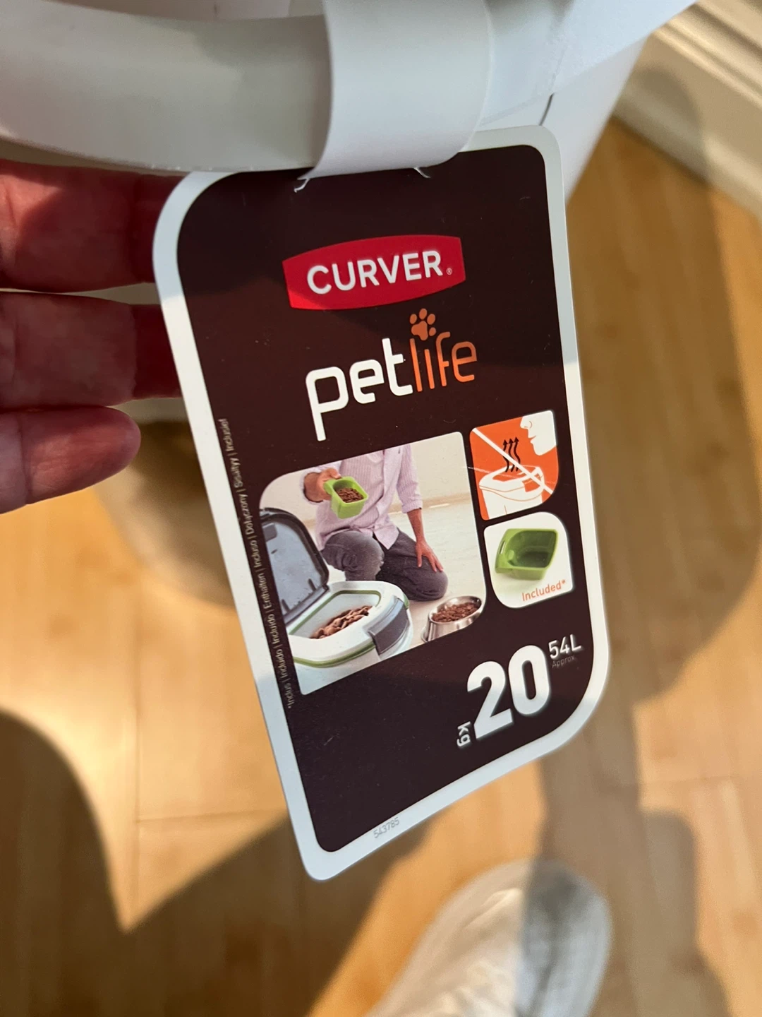 Curver Petlife 20kg Pet Food Container with Scoop - photo 4