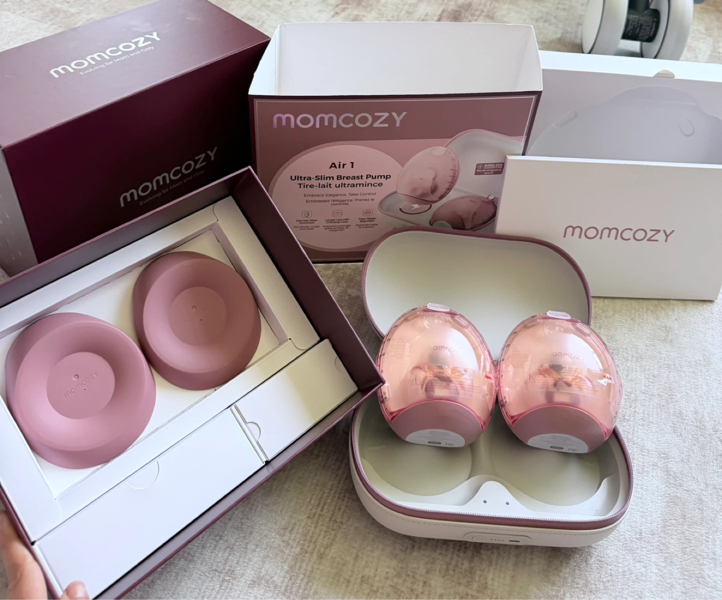 Momcozy Air 1 Ultra-Slim Breast Pump New