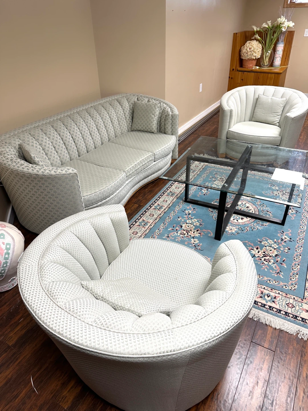 Vintage Art Deco Moderne Salon Sofa Set (CAN DELIVER) - photo 2