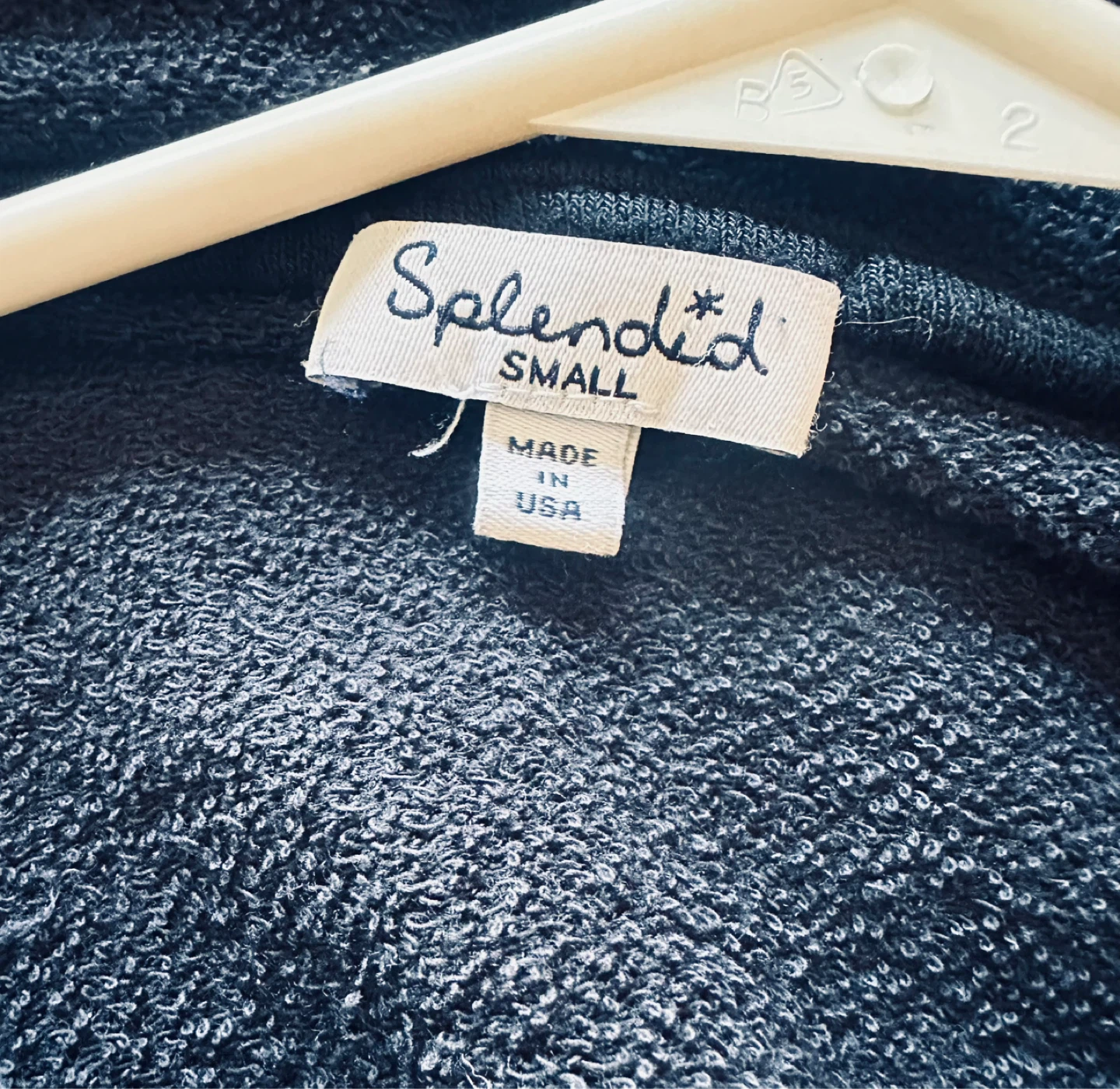 Splendid Zip-Up Hoodie, Size S-M - photo 3