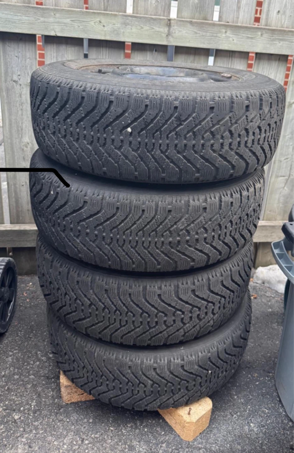 Set of 4 Winter Tires