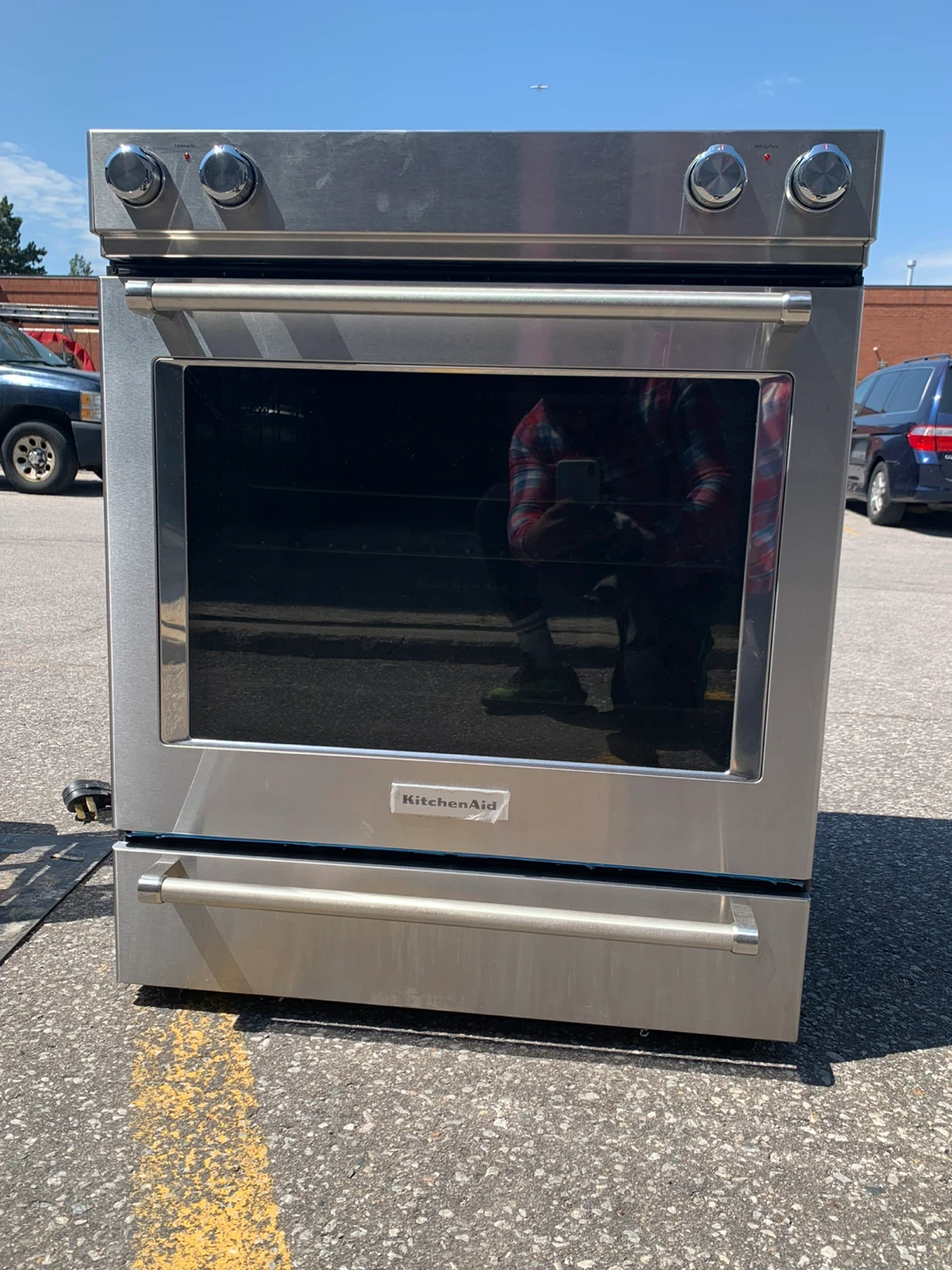 Big Deal 🔥-Clearances-Kitchenaid New Glass stove only 1500/-