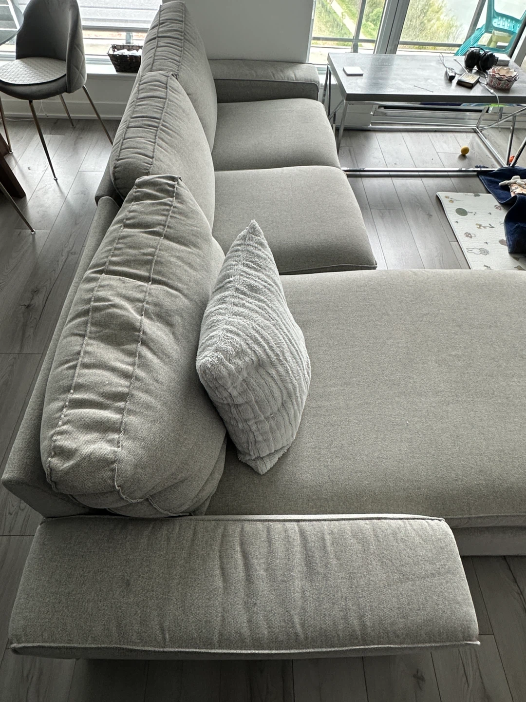 IKEA KIVIK Sofa with Chaise Lounge - photo 2