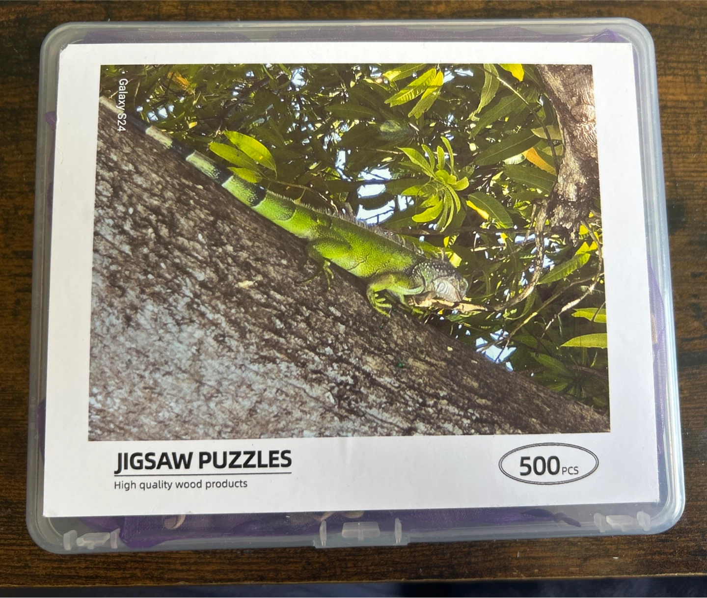 Jigsaw Puzzle - Green Iguana - 500 Pieces