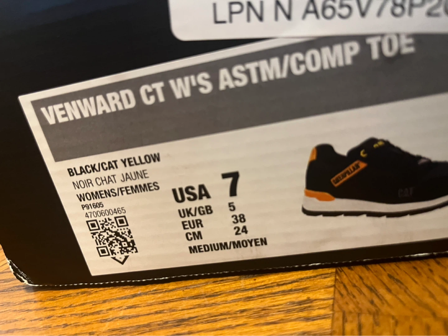 Caterpillar Men's Venward Composite Toe Work Shoe - photo 2
