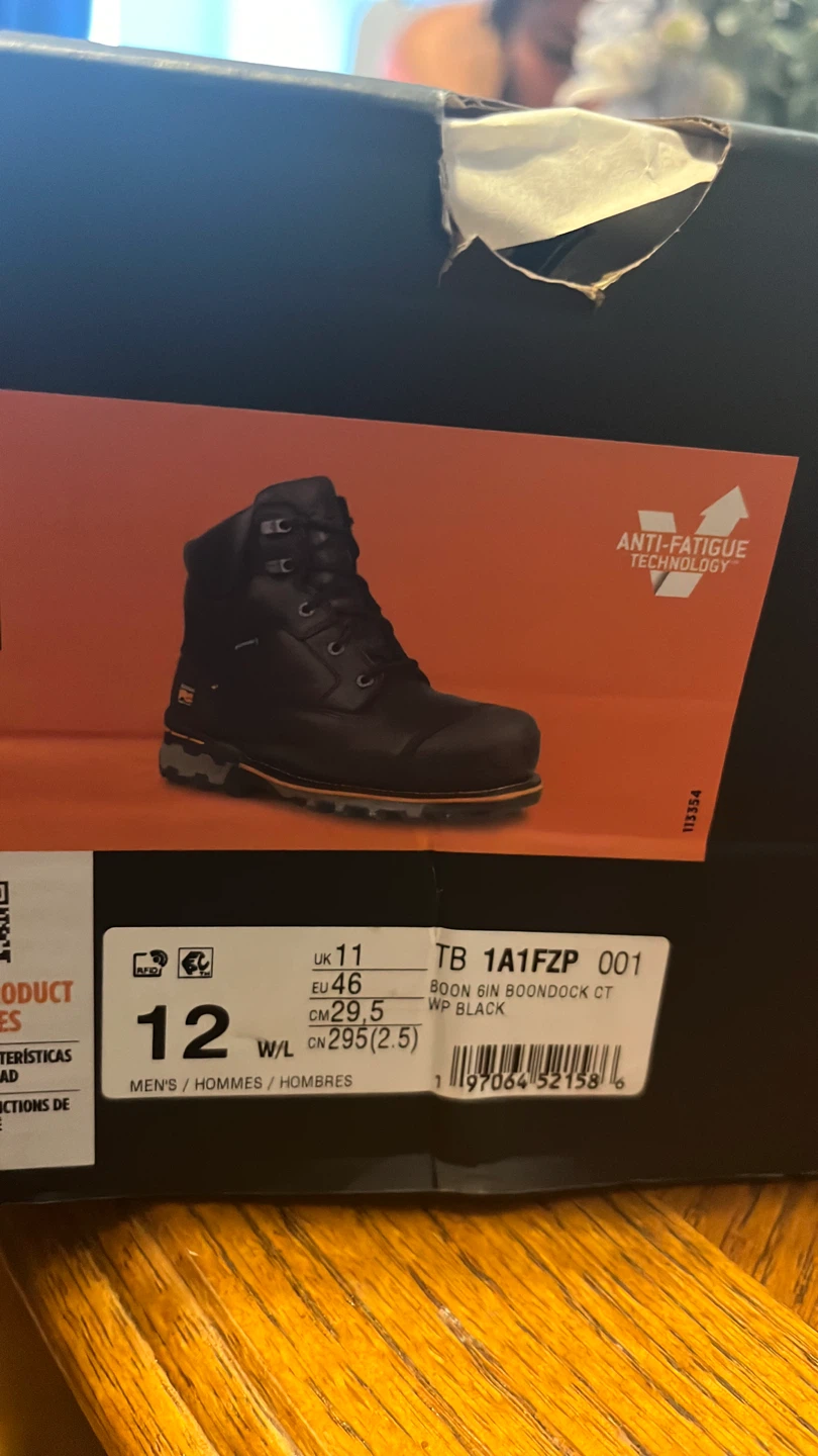 Timberland Pro Safety Toe Waterproof Boots - Size 12 - photo 3