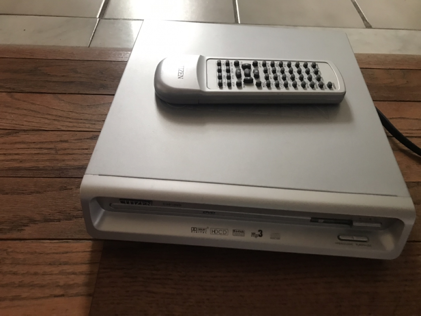 Citizen DVD Player with Remote - No HDMI