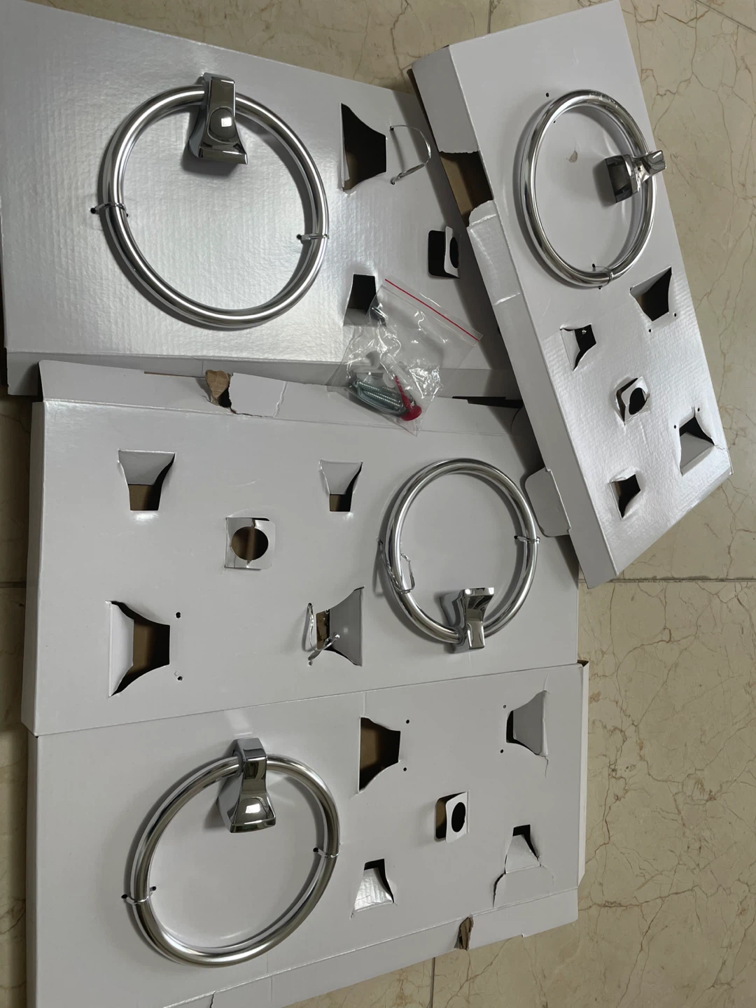 Chrome Towel Ring