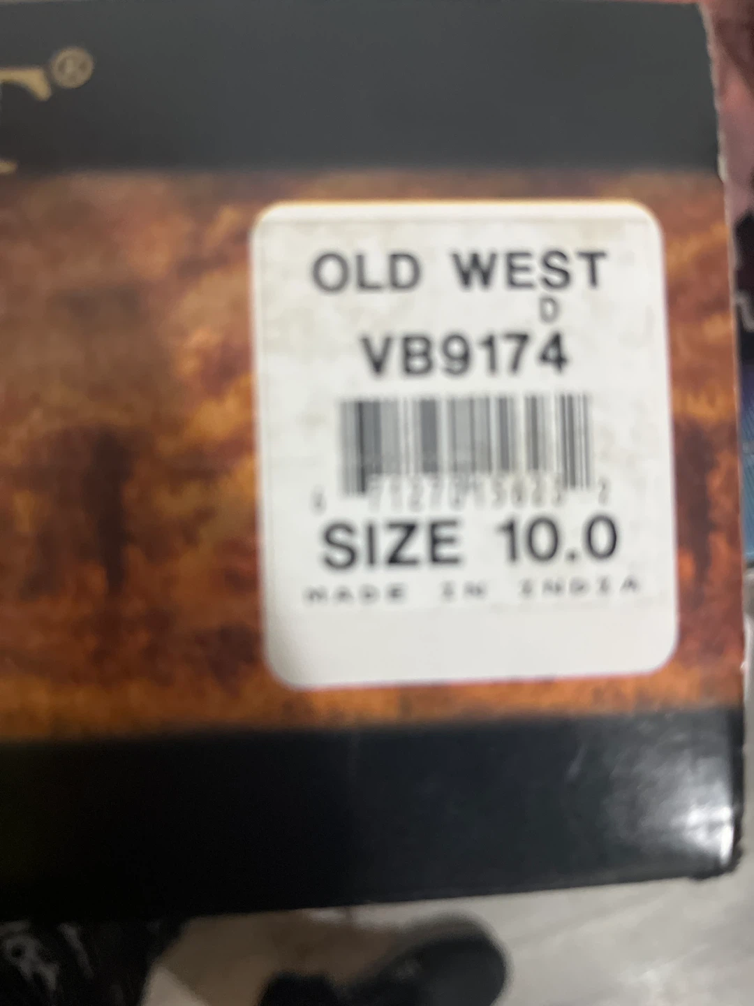 Old West Cowboy Boots Size 10.0 - photo 3