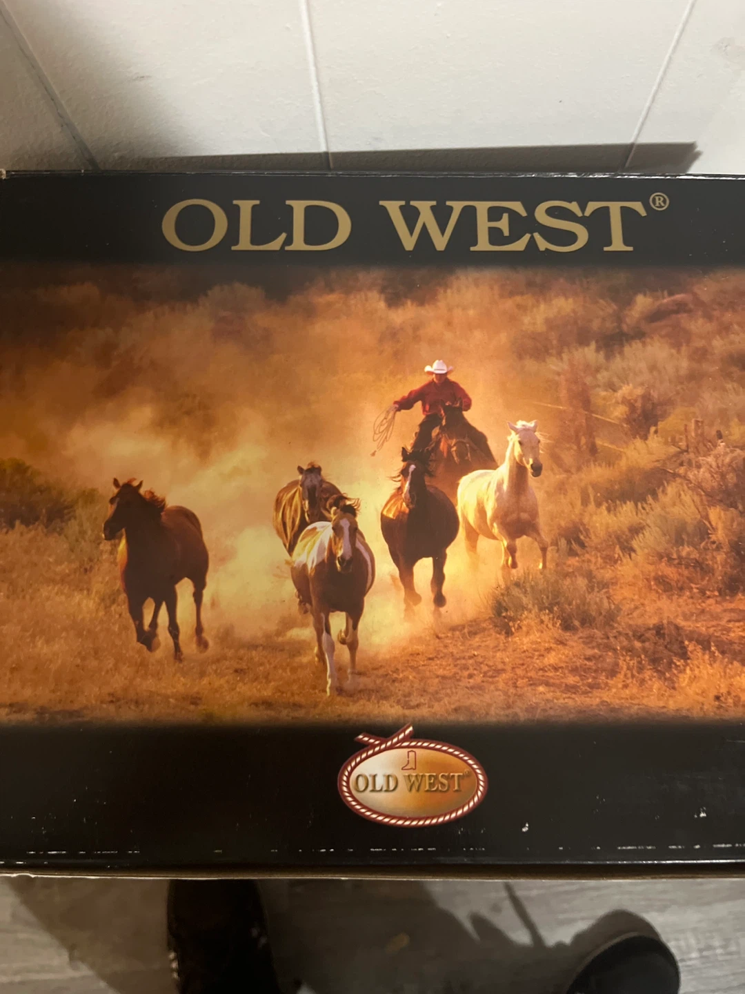 Old West Cowboy Boots Size 10.0