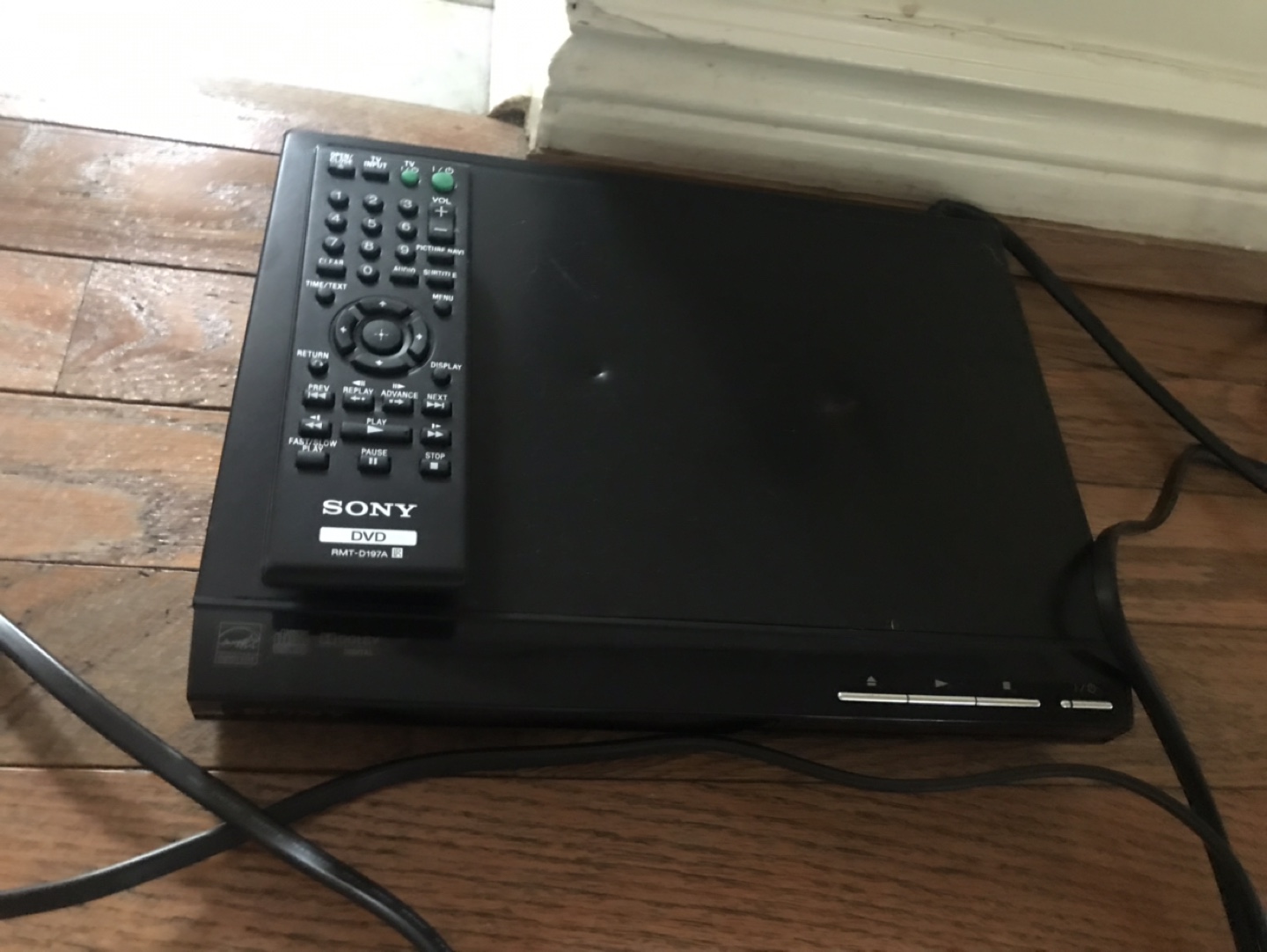 Sony DVD Player with Remote -HDMI