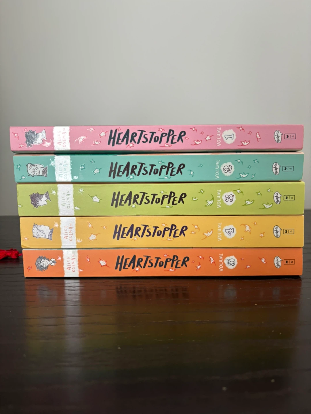 Heartstopper Graphic Novels Volumes 1-5