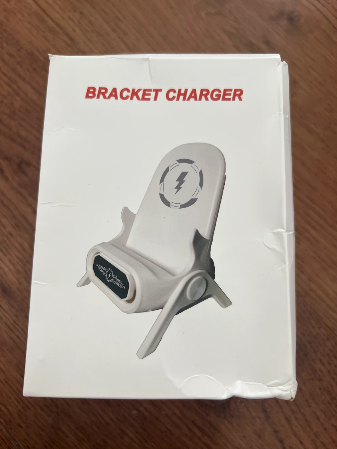 White Bracket Wireless Charger