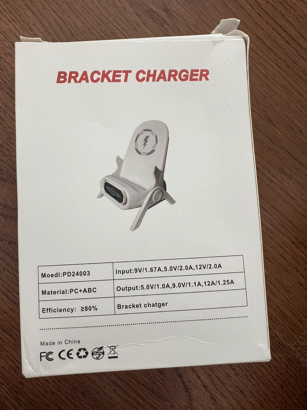White Bracket Wireless Charger - photo 2
