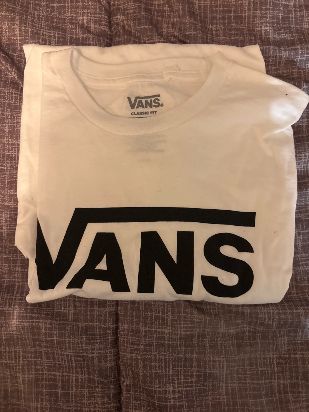 Vans Classic Fit T-Shirt - White - Medium