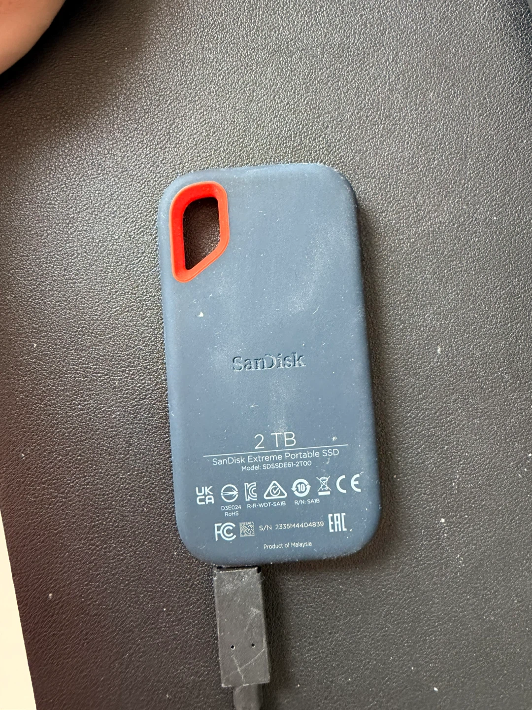 SanDisk Extreme Portable SSD 2TB - photo 2