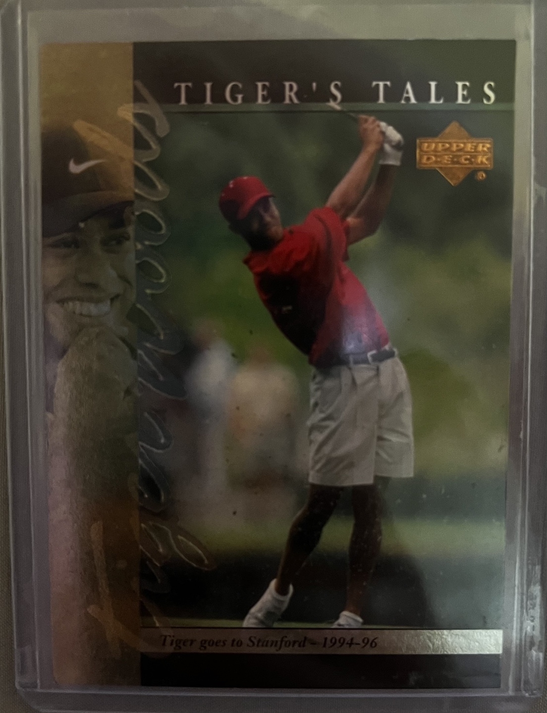 Upper Deck Tiger Woods 'Tiger's Tales' Trading Card - photo 3