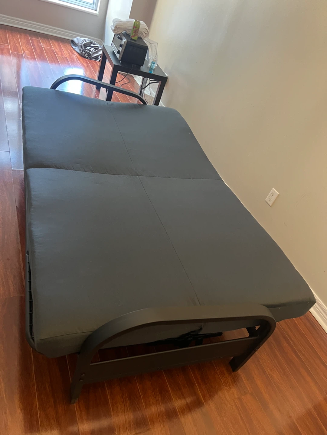 Black Futon Sofa Bed - photo 3