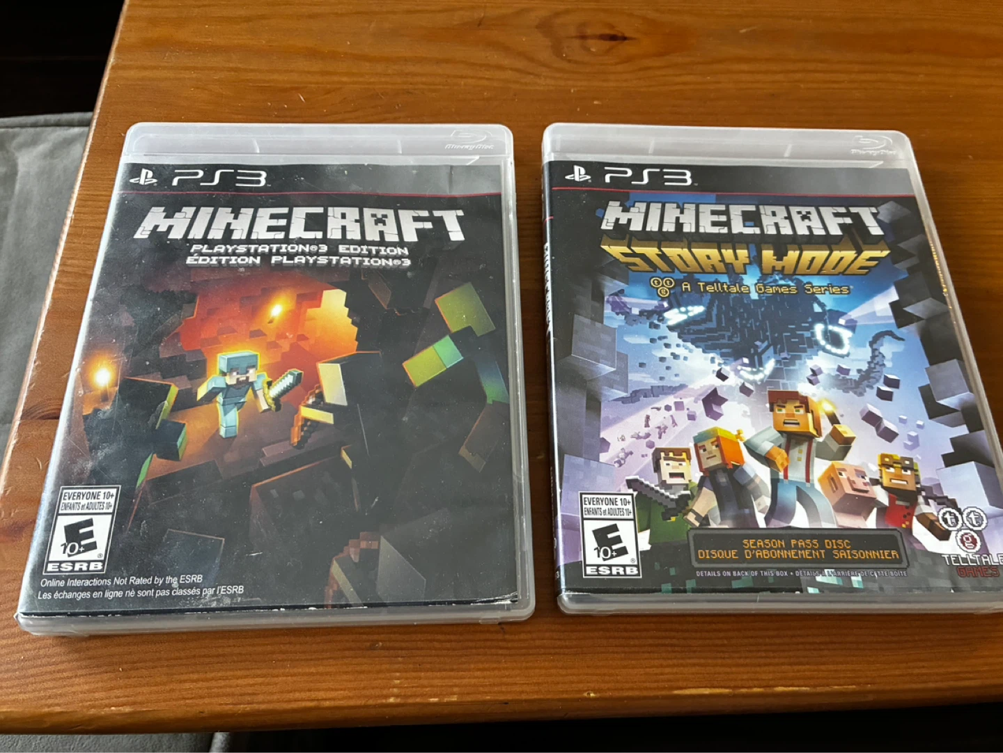PlayStation 3 Minecraft Edition & Story Mode Games