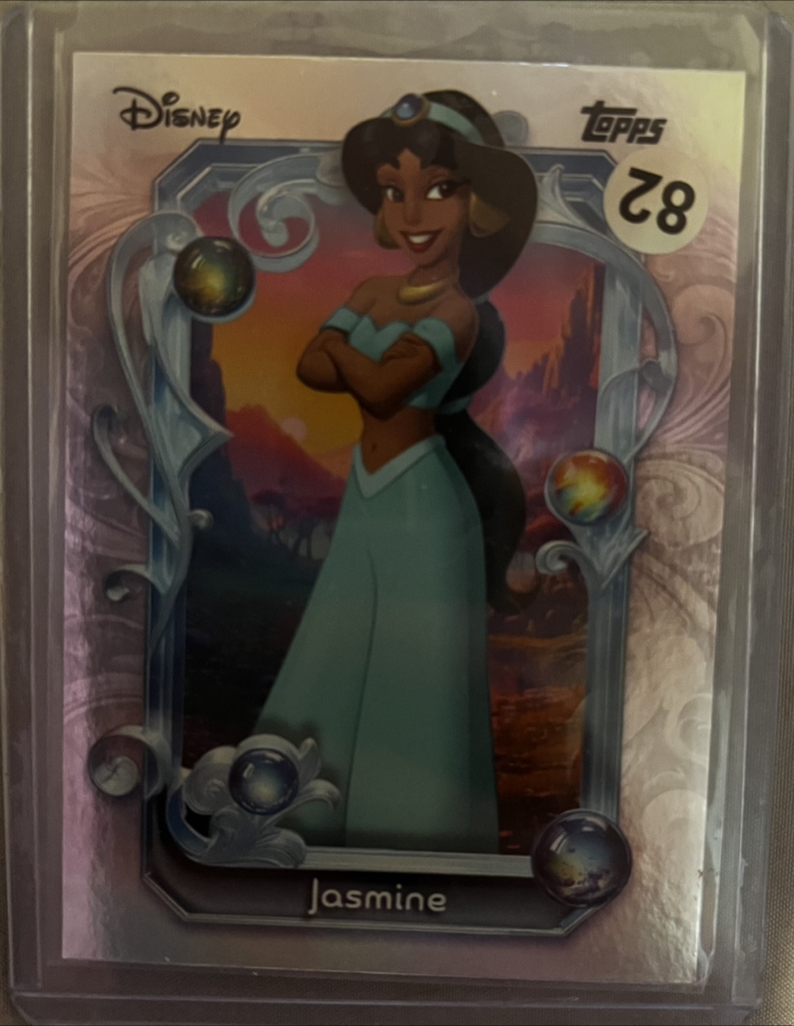 Disney Topps Jasmine Trading Card 78
